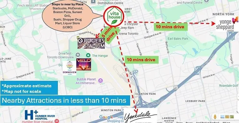 Vita House Toronto Near Downsview And Yorkdale Shopping Center 0*,